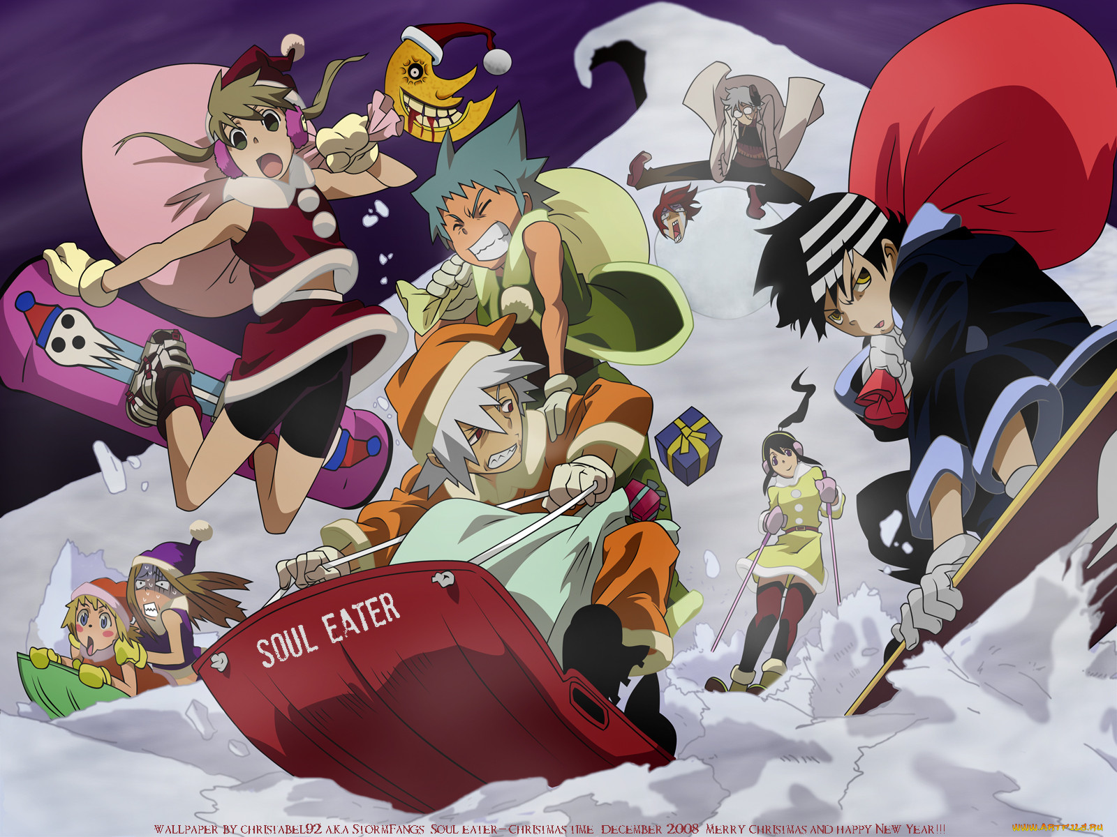 winter, , soul, eater